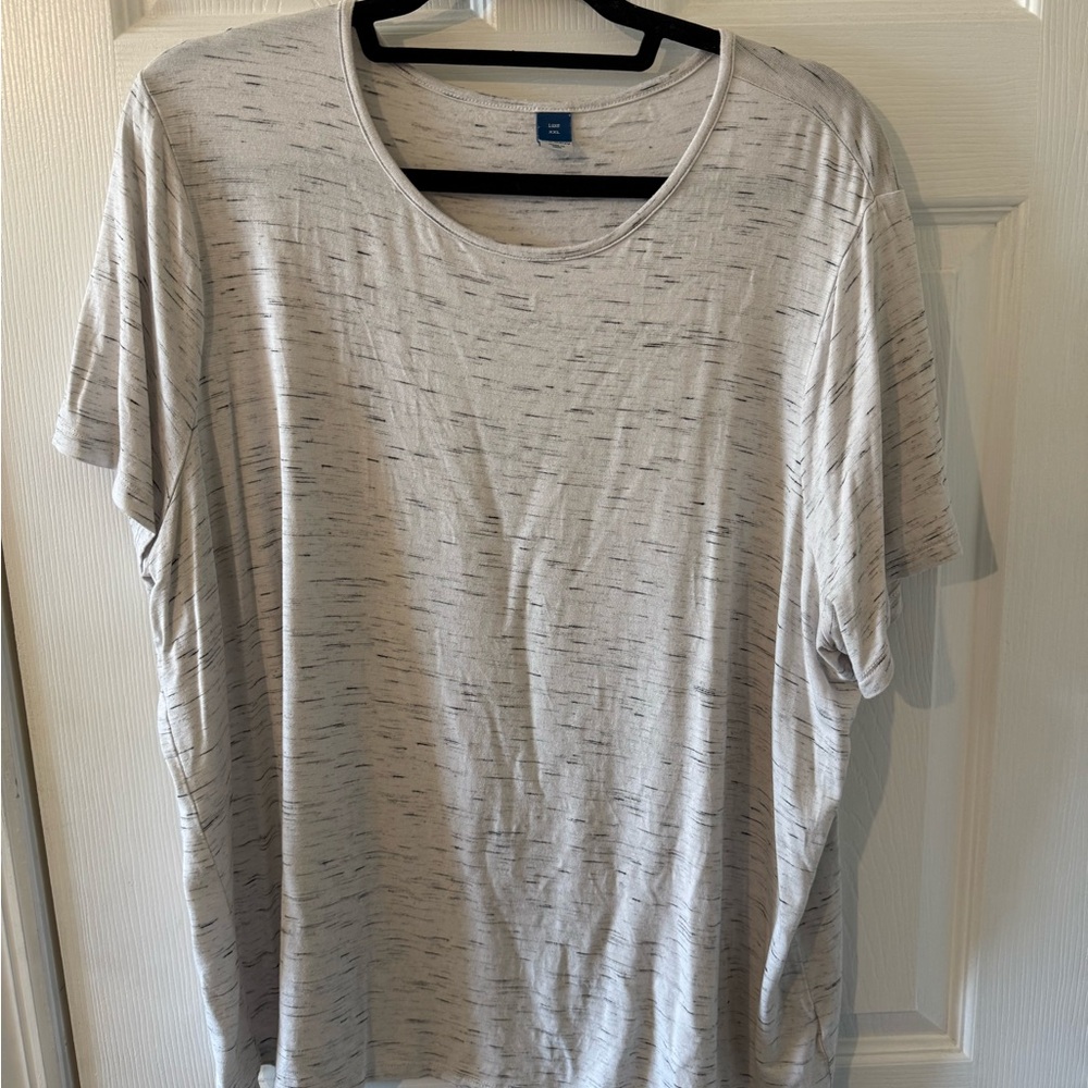 Old Navy Heathered Gray Short Sleeve Tee